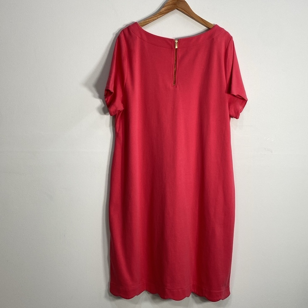 Talbots 2X Dress Short Sleeve Boat neck - Picture 4 of 9